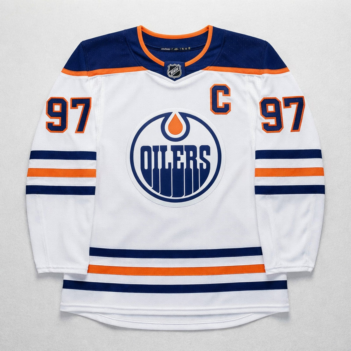 Edmonton Oilers Custom Hockey Jersey - 1