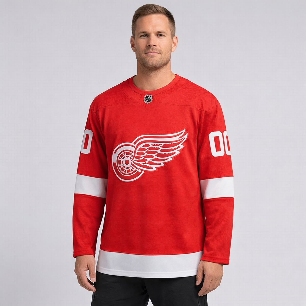 Detroit Red Wings Custom Hockey Jersey - 4