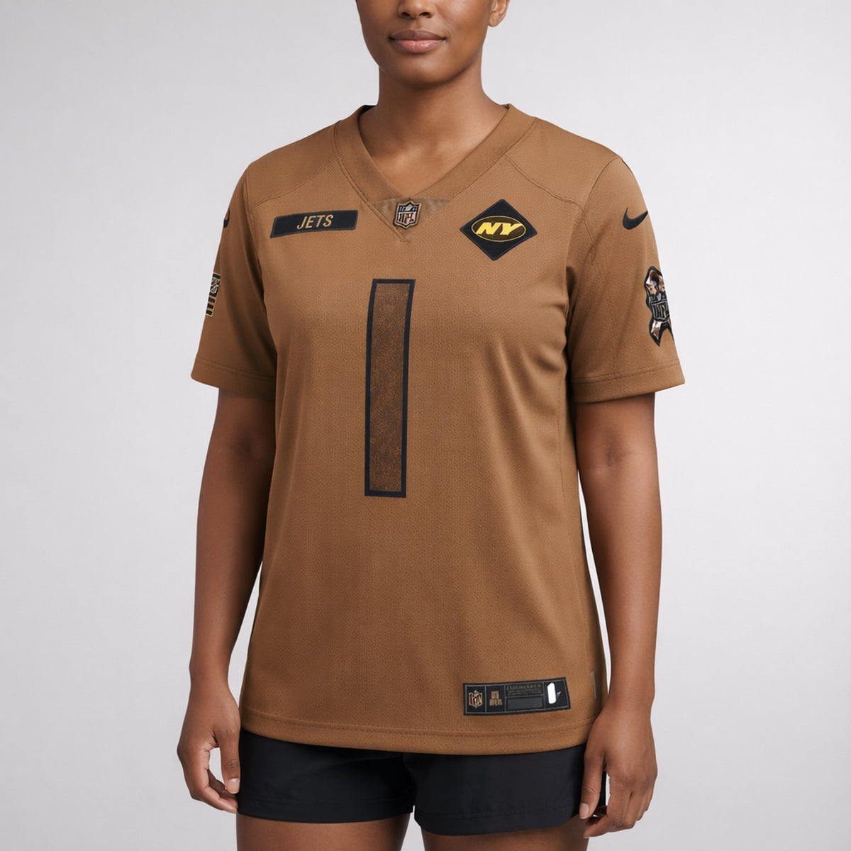 Gardner 1 New York Football Jersey Brown - 5