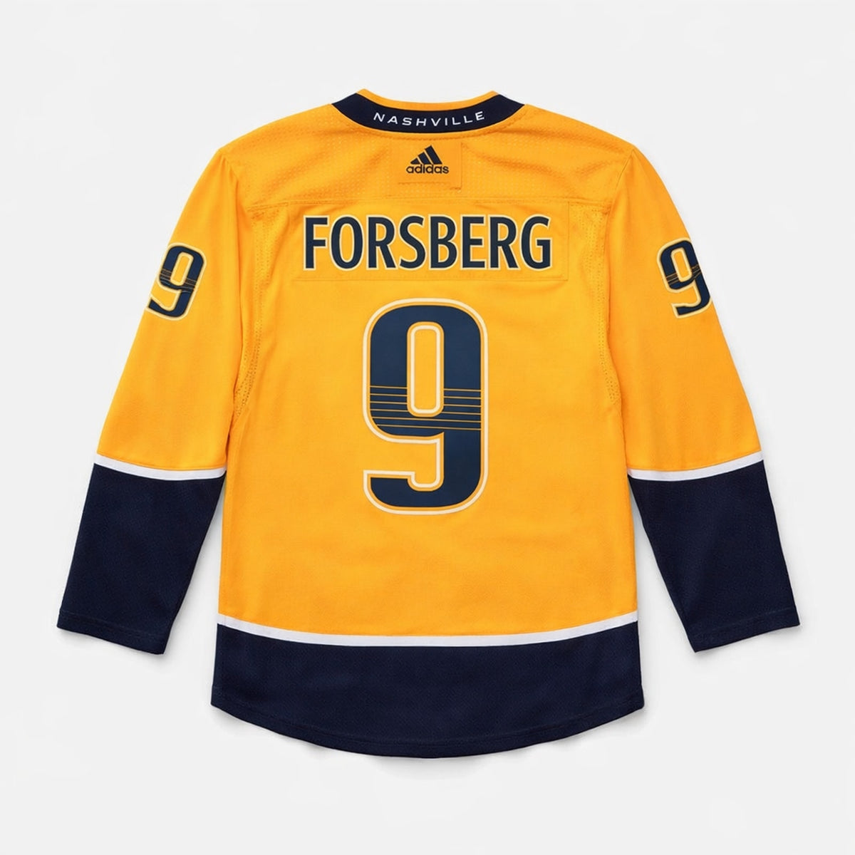 Forsberg 9 Nashville Predators Hockey Jersey - 2