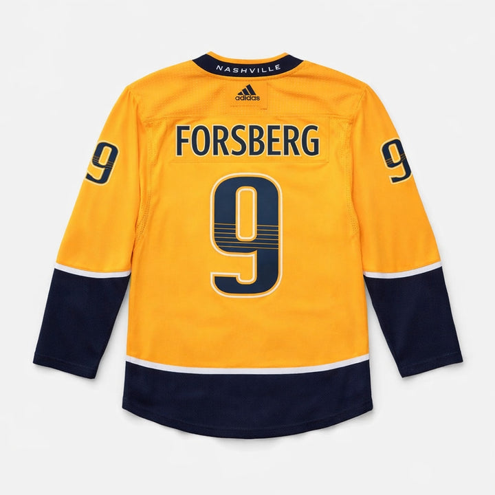 Forsberg 9 Nashville Predators Hockey Jersey