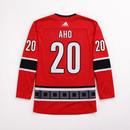 Aho 20 Canes Hockey Jersey - 2