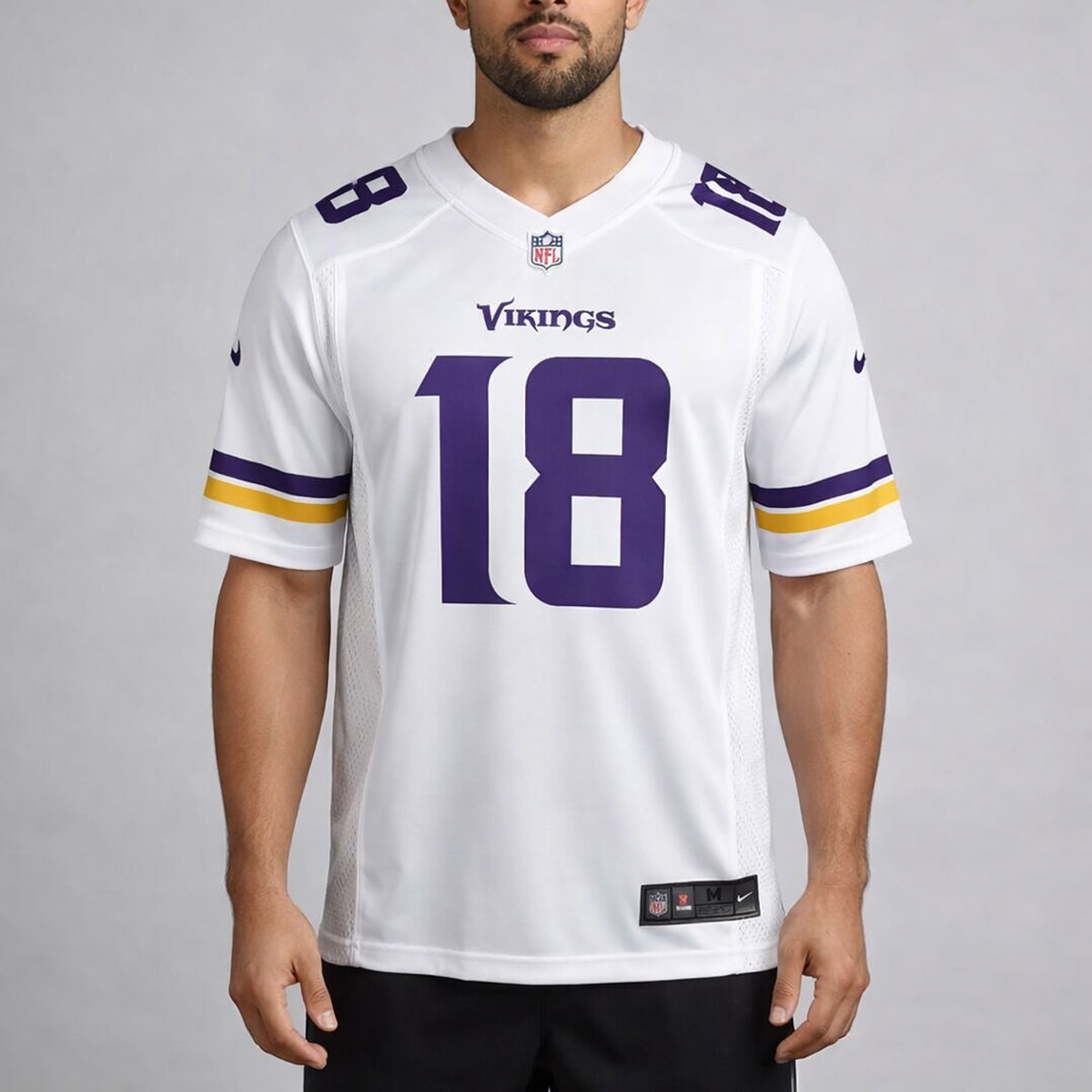 Jefferson 18 Vikings Football Jersey - 4