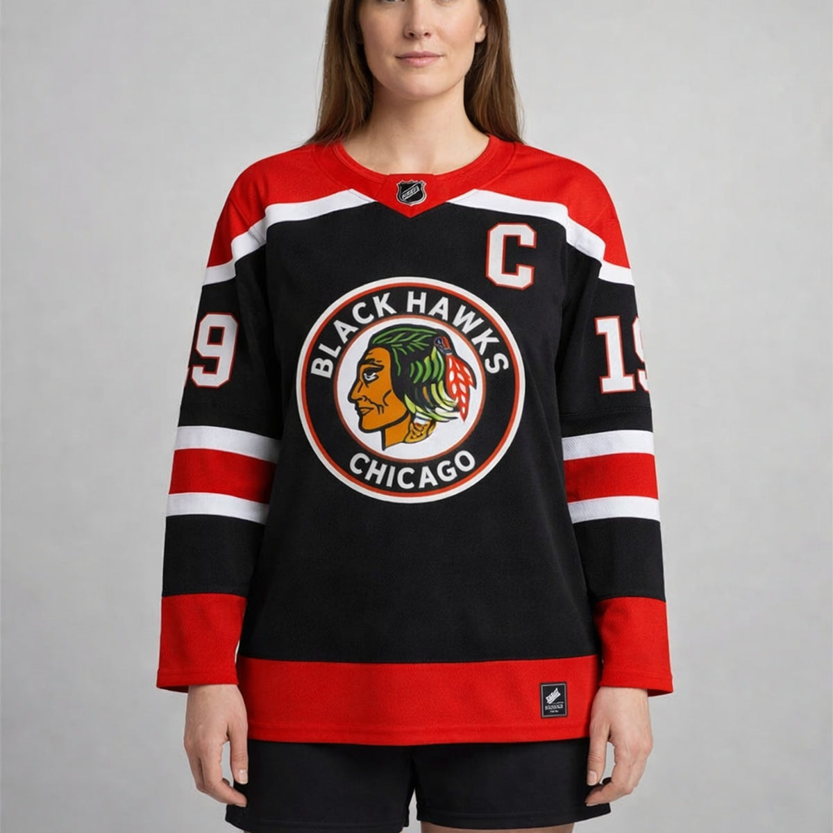 Toews 19 Chicago Blackhawks Hockey Jersey - 5