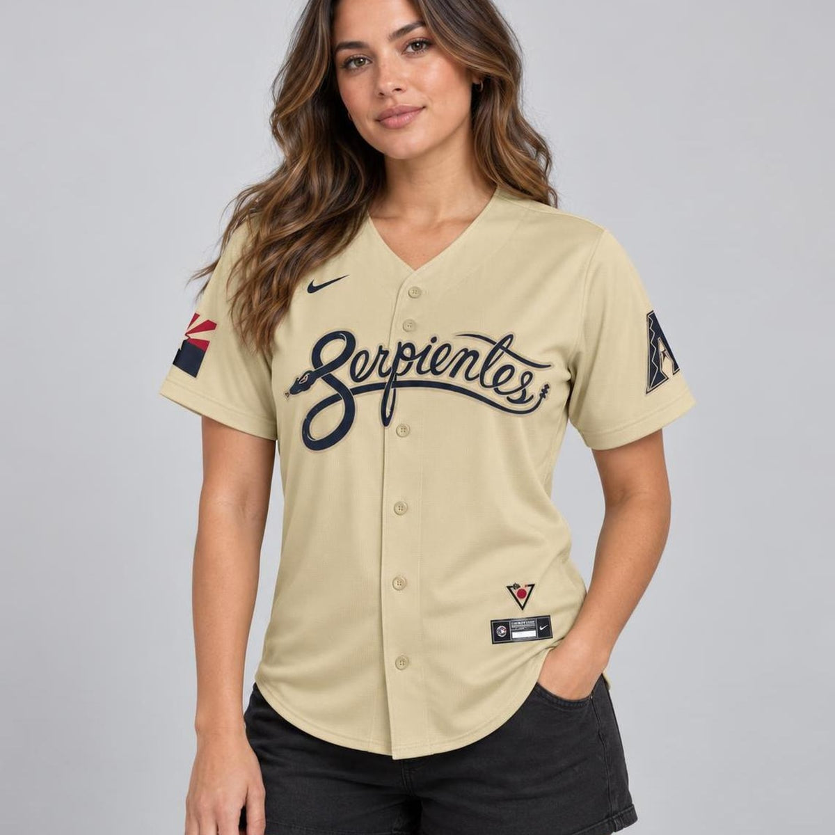Peralta 6 Serpientes Baseball Jersey - 4