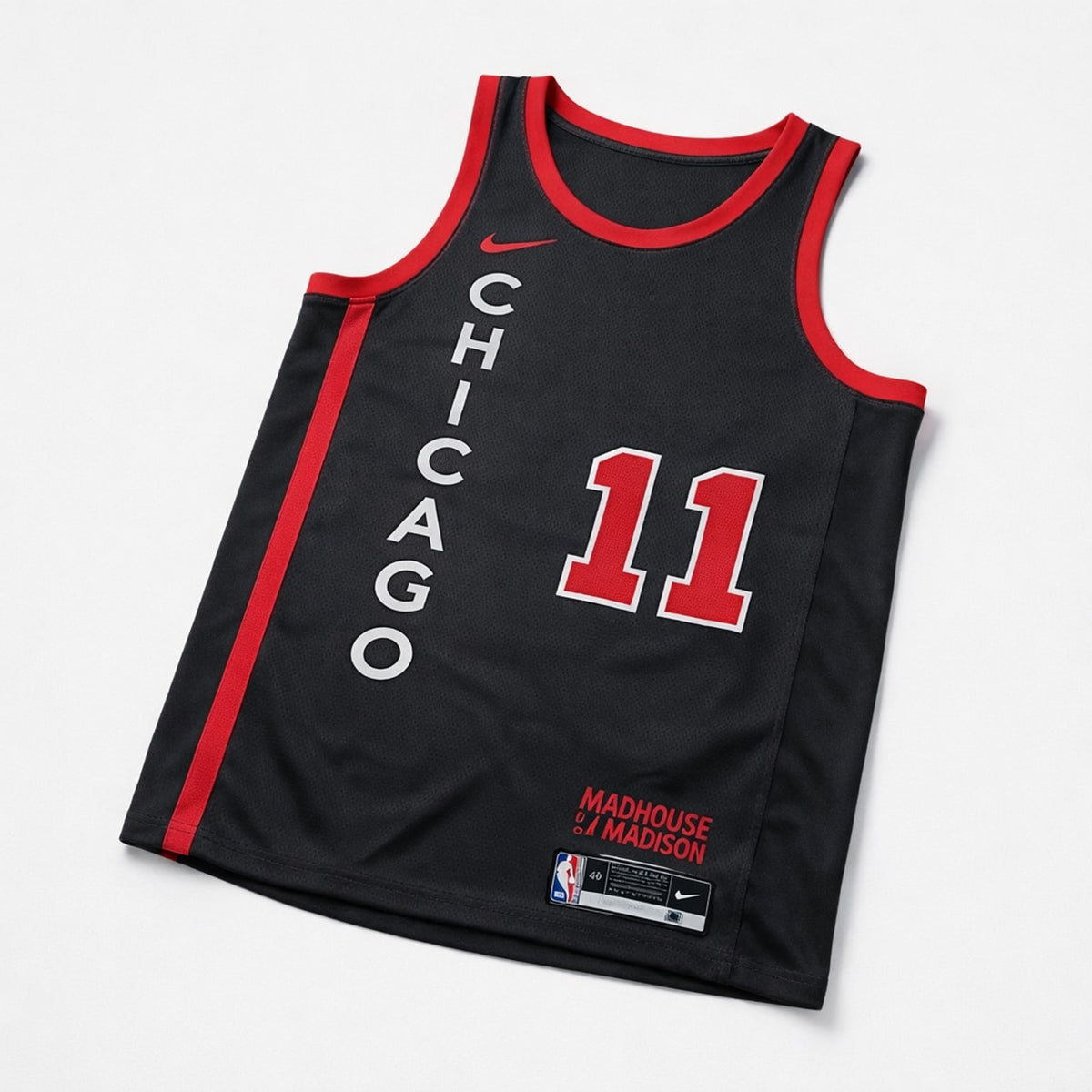 DeRozan 11 Chicago Black Basketball Jersey - 3