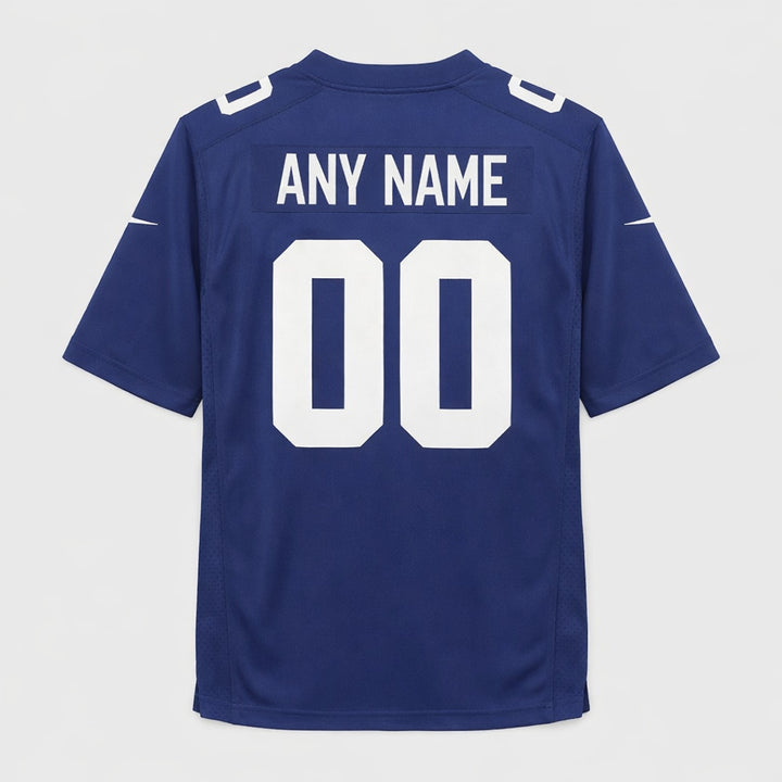 New York Giants Any Name 00 Football Jersey