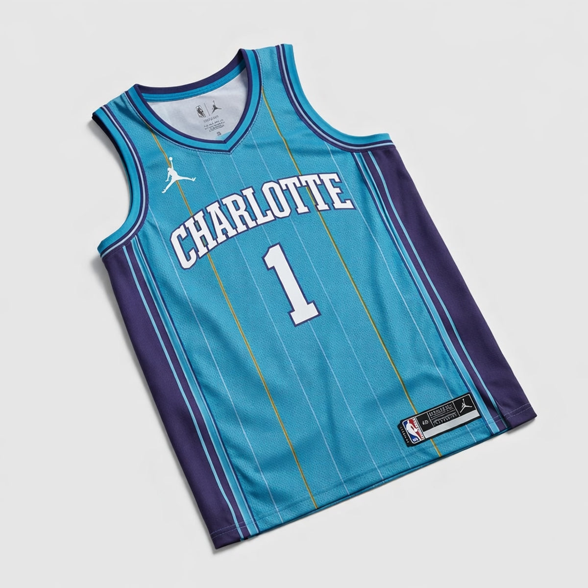 Ball 1 Charlotte Basketball Jersey - 3