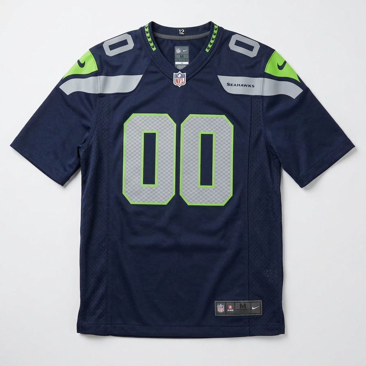 Navy Green Football Jersey – Custom Name and Number - 3