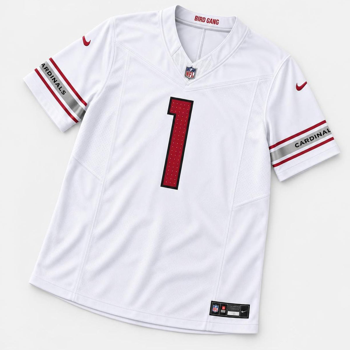 Murray 1 Arizona Cardinals White Football Jersey - 5
