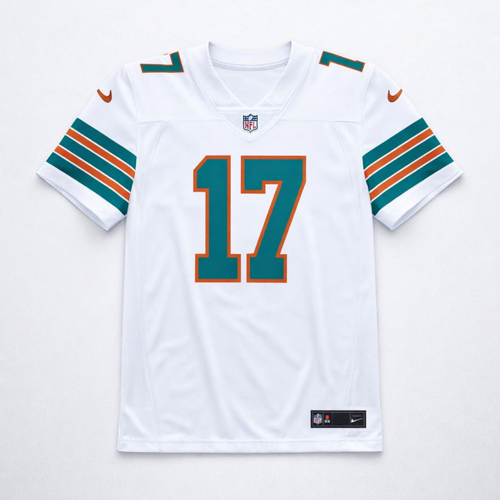 Waddle 17 Dolphins Football Jersey