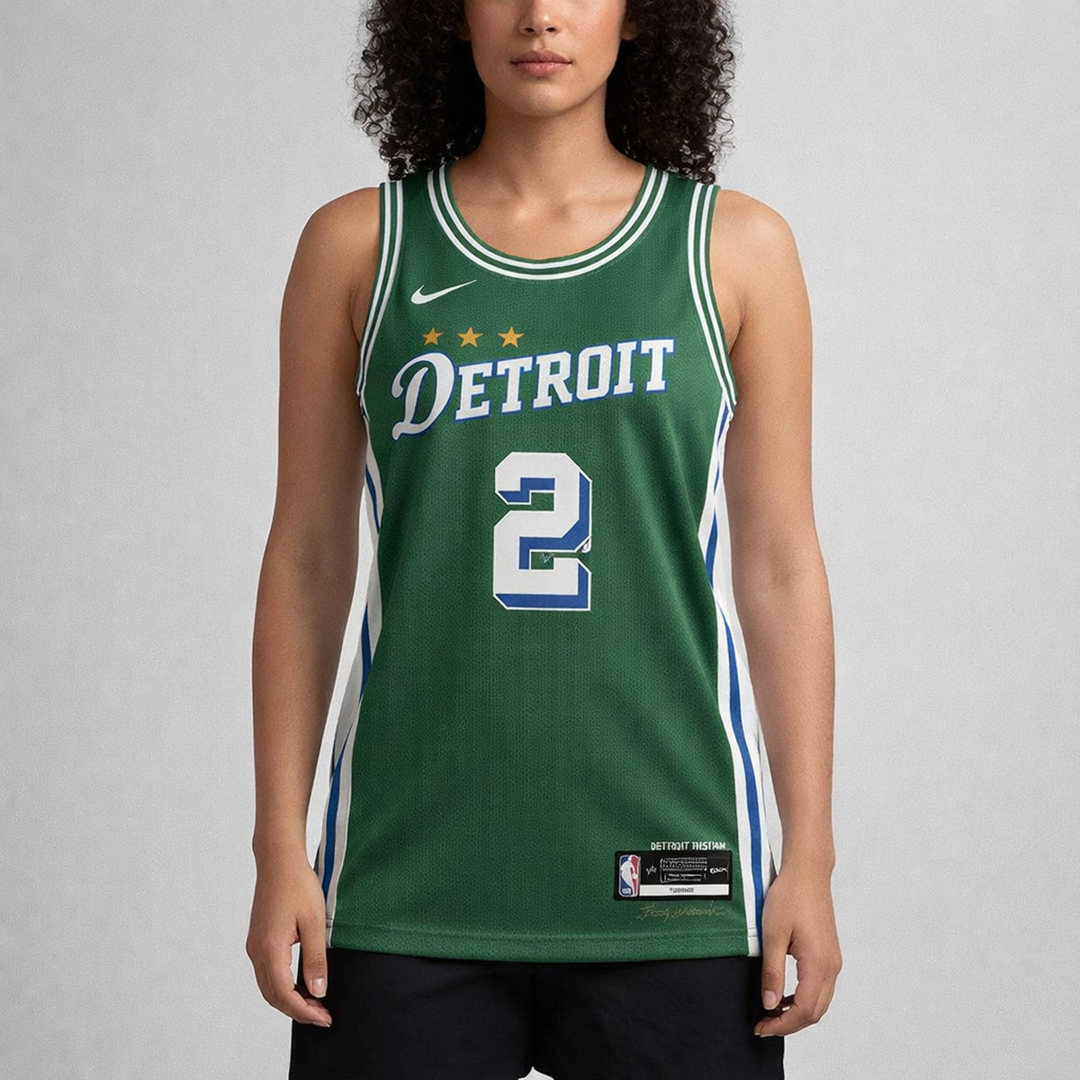 Cunningham 2 Detroit City Edition Basketball Jersey - 5