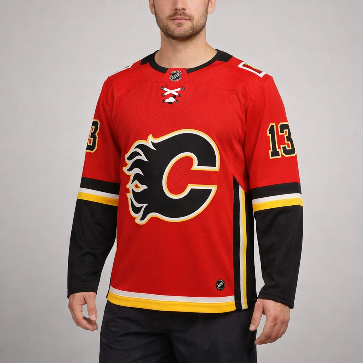 Gaudreau 13 Flames Hockey Jersey - 4
