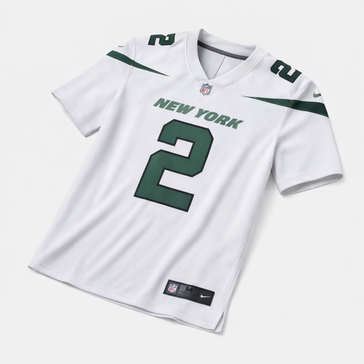 Wilson 2 New York Football Jersey White - 3