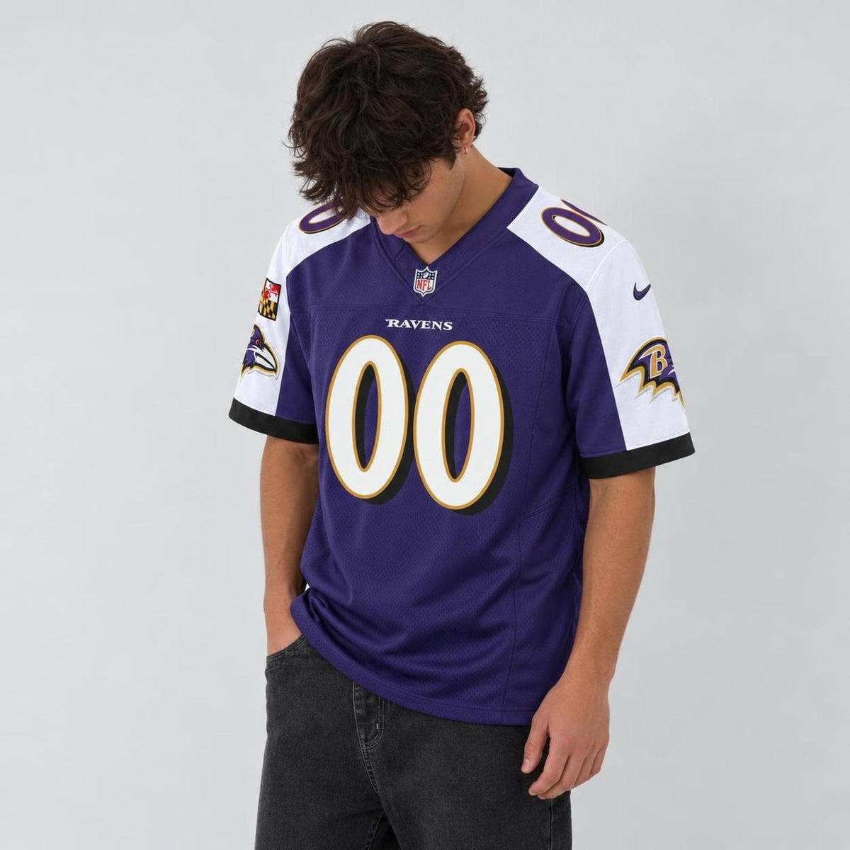 Baltimore Flag Football Jersey - Custom Name and Number - 5
