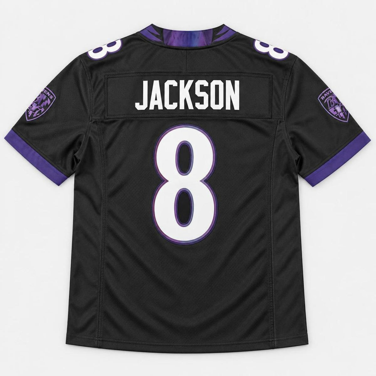 Jackson 8 Baltimore Football Jersey - 6