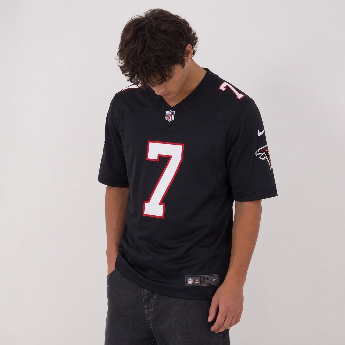 Robinson 7 Atlanta Black Football Jersey - 2