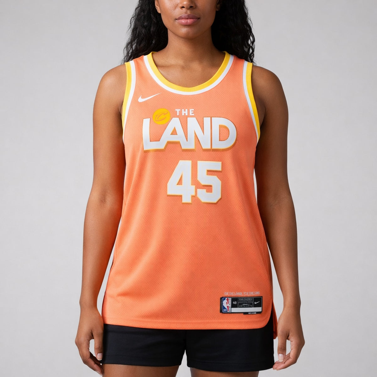 Mitchell 45 The Land Cleveland Basketball Jersey - 5