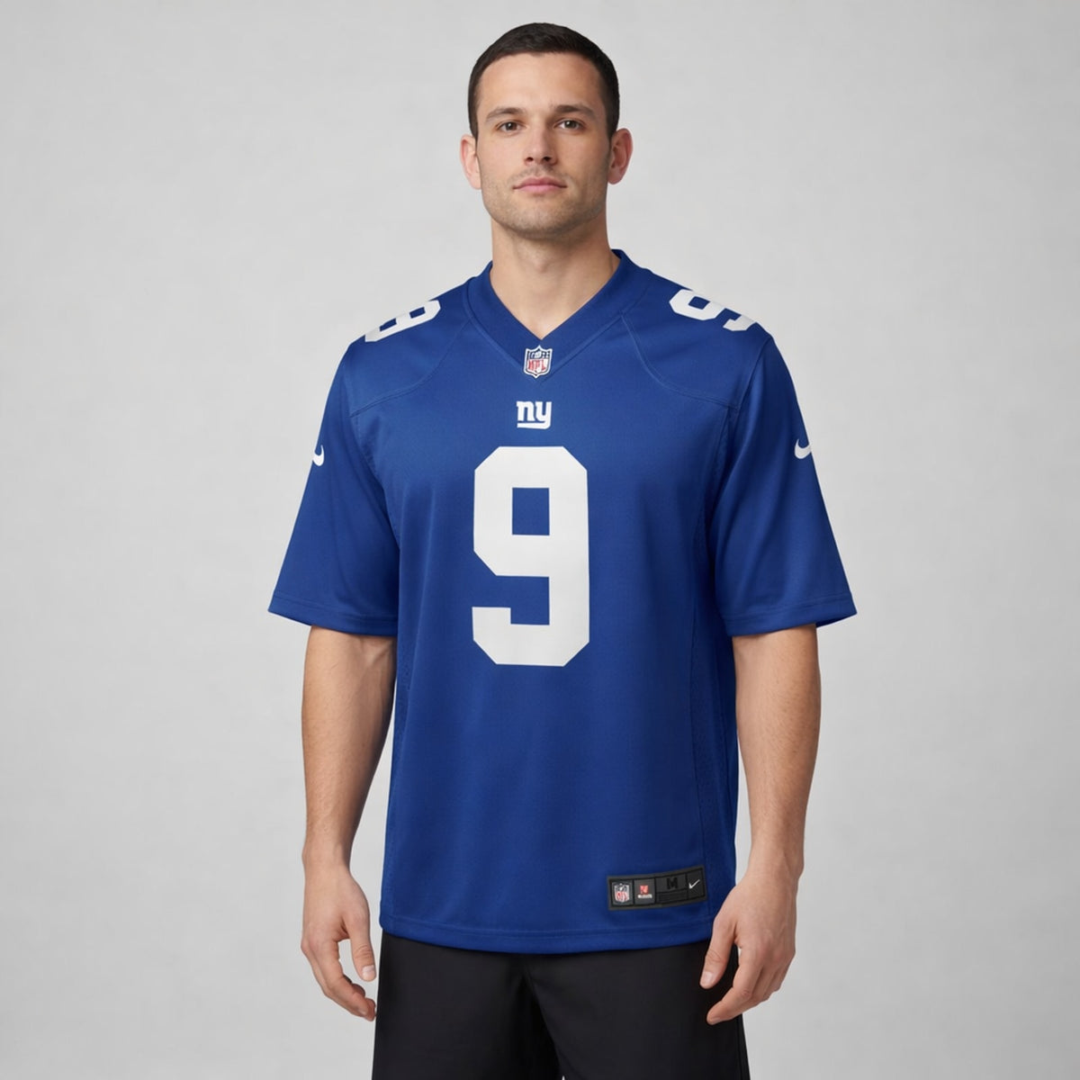 Nabers 9 New York Giants Football Jersey - 4