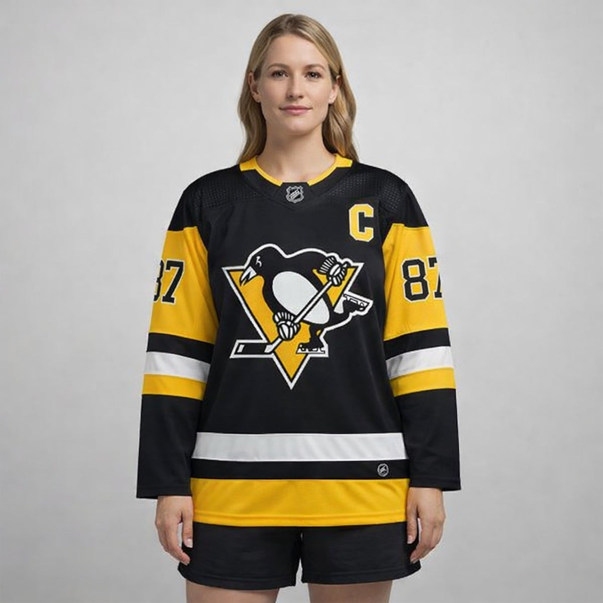 Crosby 87 Penguins Hockey Jersey - 5