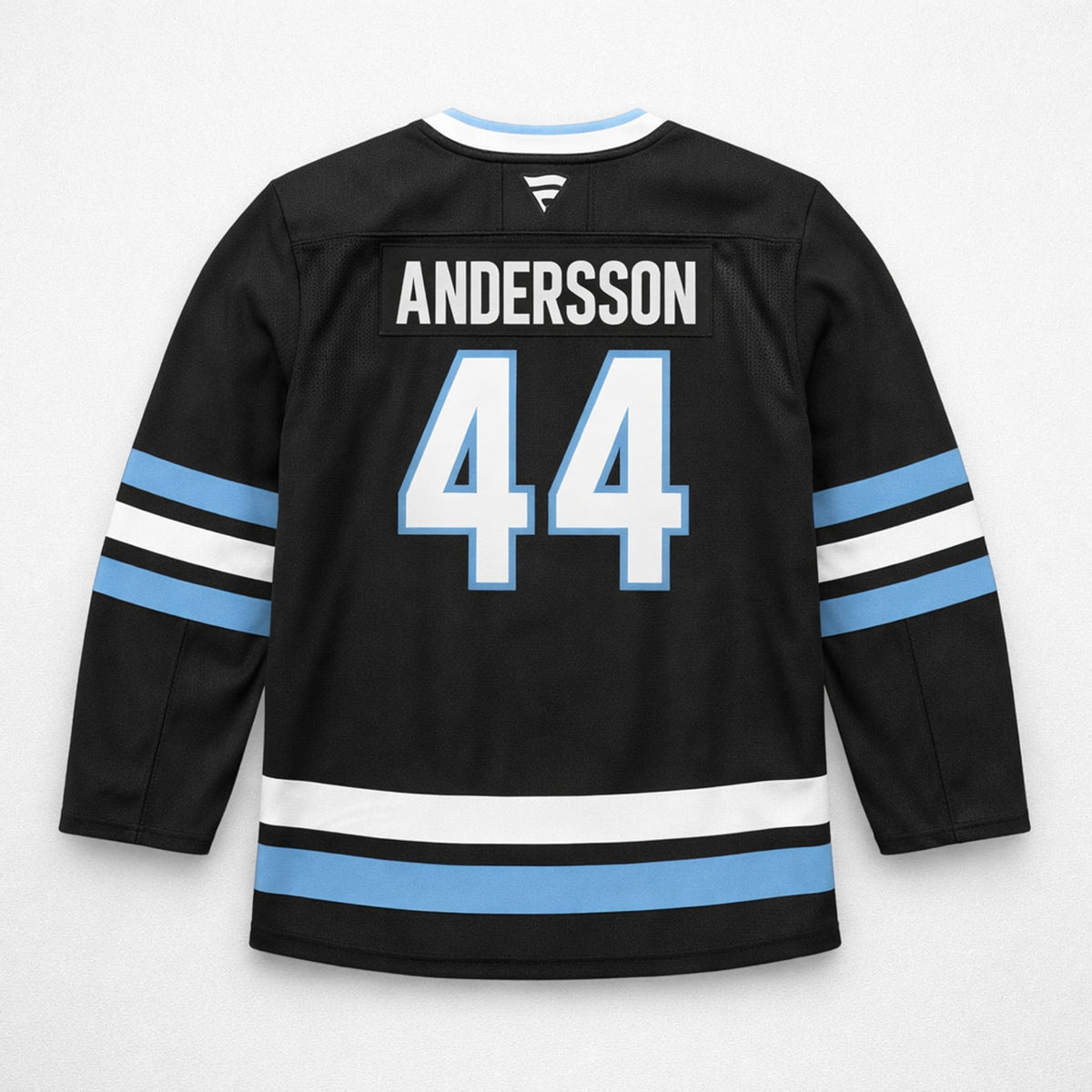 Utah Black Hockey Jersey - 2