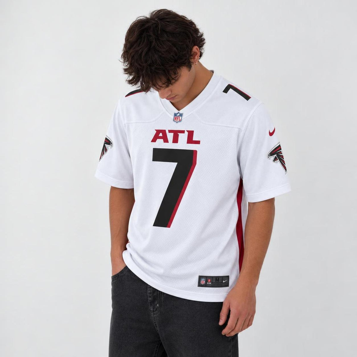 London 5 Atl White Football Jersey - 2