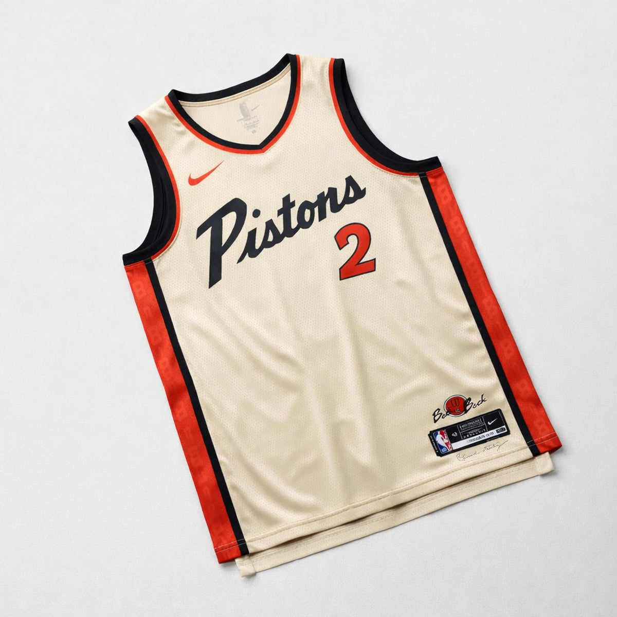 Cunningham 2 Pistons Basketball Jersey - 3