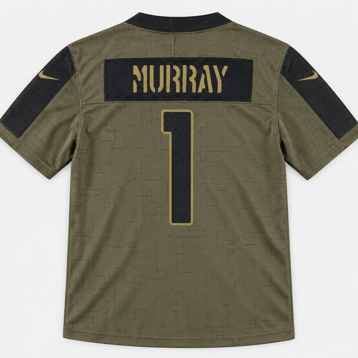 Watt 99 Cardinals Military Camo Football Jersey - 6