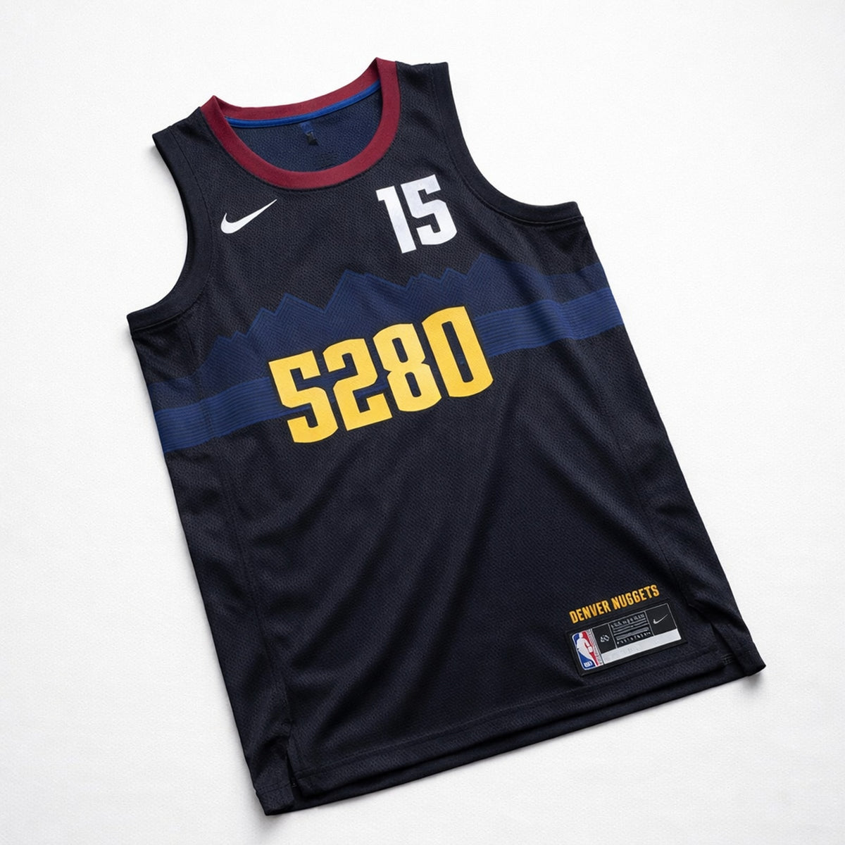 Jokić 15 Denver Nuggets Basketball Jersey - 3