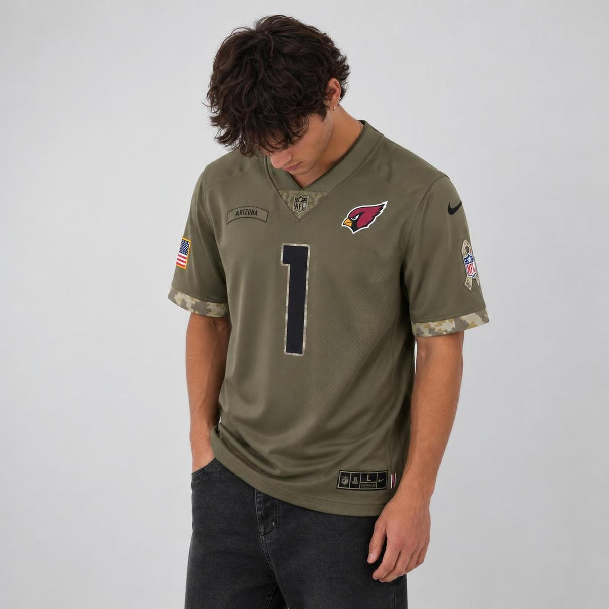 Murray 1 Arizona Salute To Service Football Jersey - 2