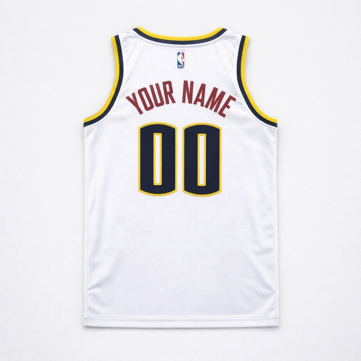 Nuggets 00 White Basketball Jersey - 2