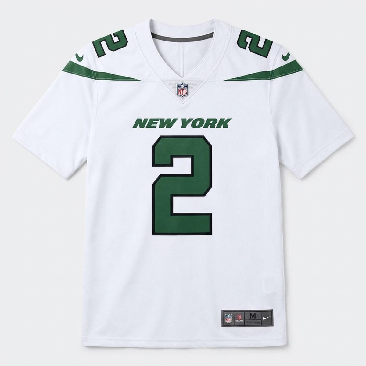 Wilson 2 New York Football Jersey White - 1
