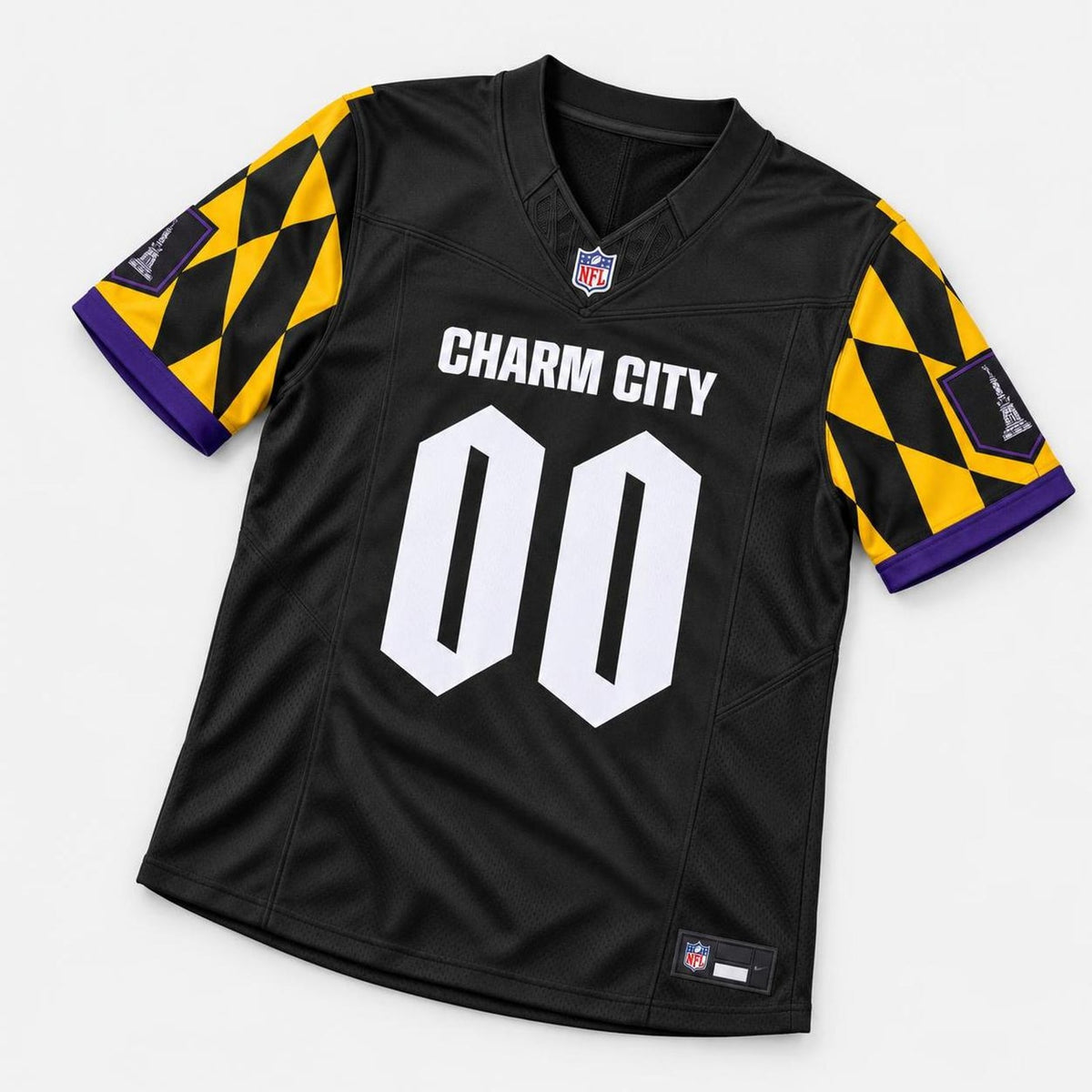 Charm City Football Jersey - Custom Name and Number - 8