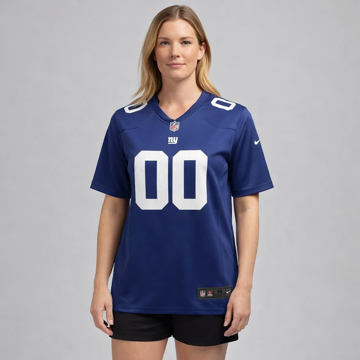 New York Giants Any Name 00 Football Jersey - 5