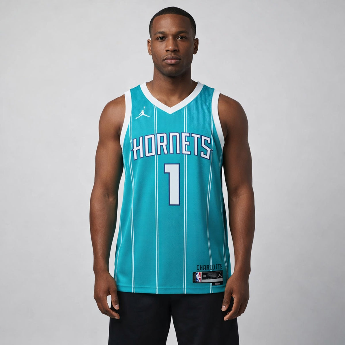 Ball 1 Hornets Basketball Jersey - 4