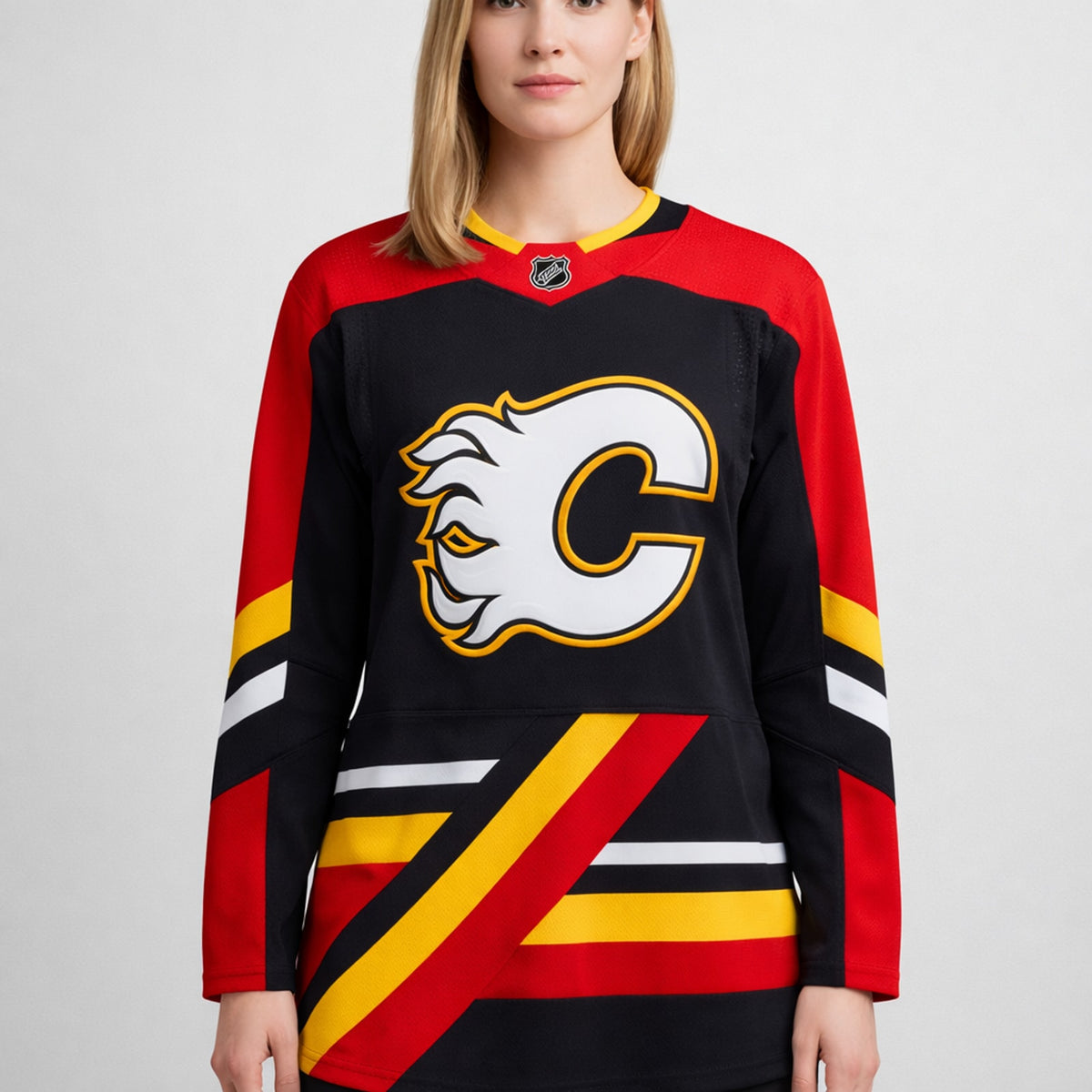 Calgary Flames Classic Hockey Jersey - 5