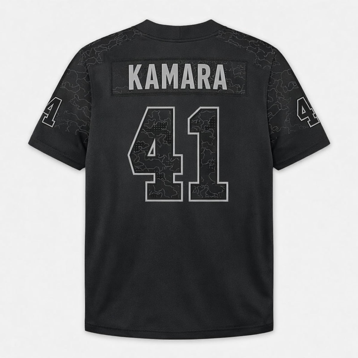 Kamara 41 Saints Football Jersey Black - 2
