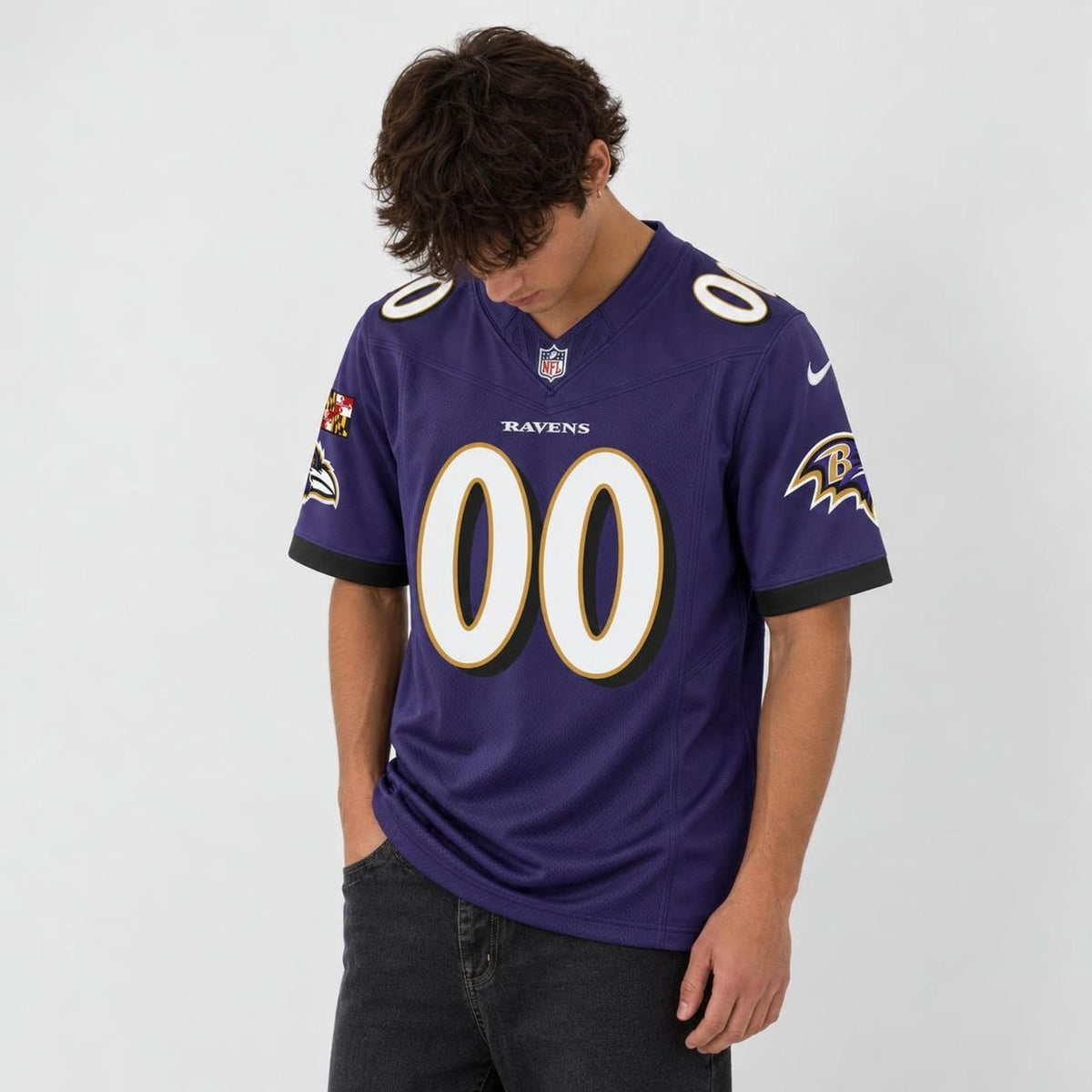 Baltimore Flag Football Jersey - Custom Name and Number - 4