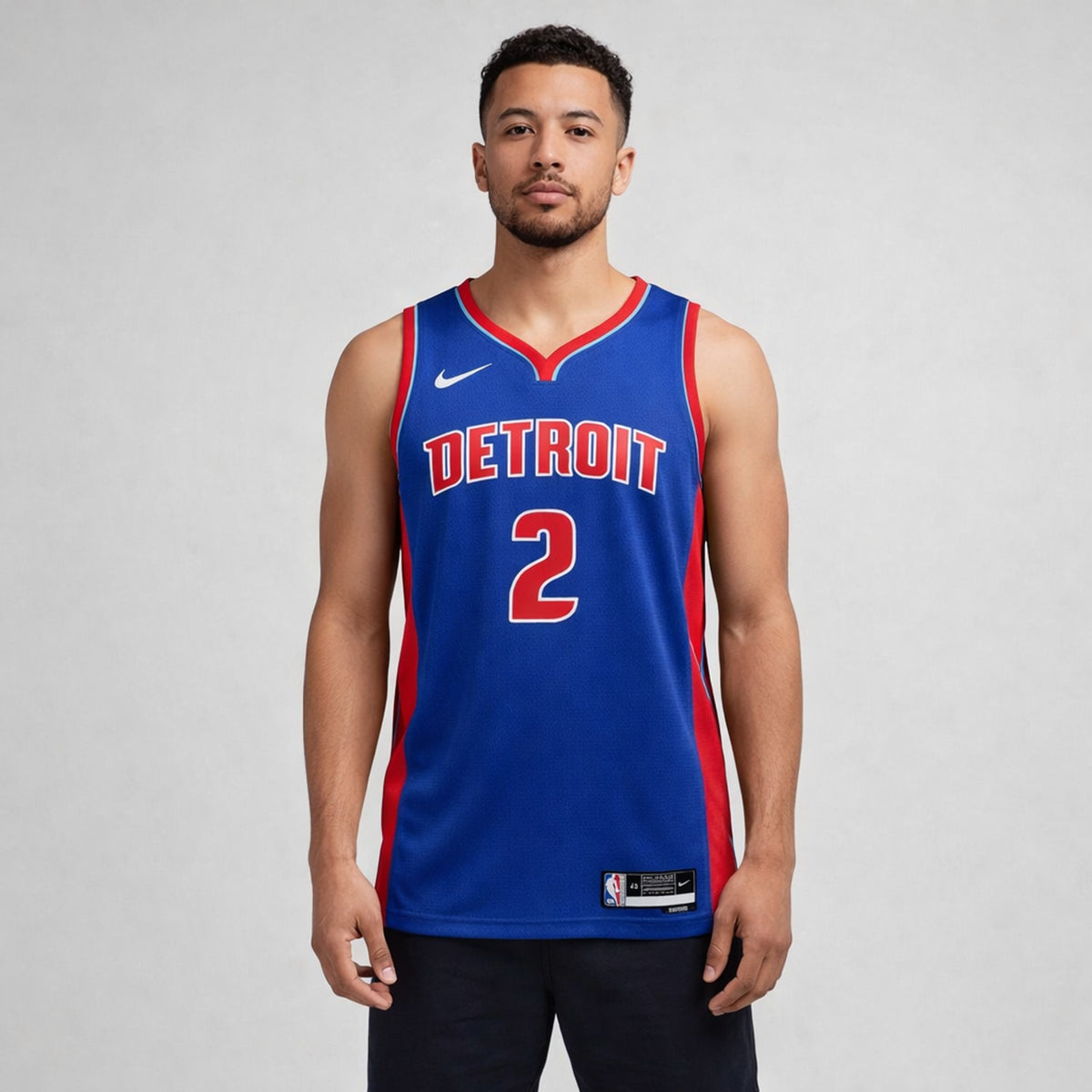 Cunningham 2 Detroit Classic Basketball Jersey - 4