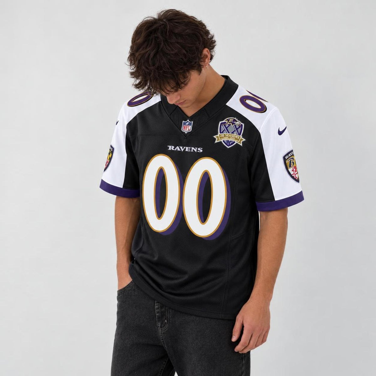 20 Seasons Football Jersey - Custom Name and Number - 3