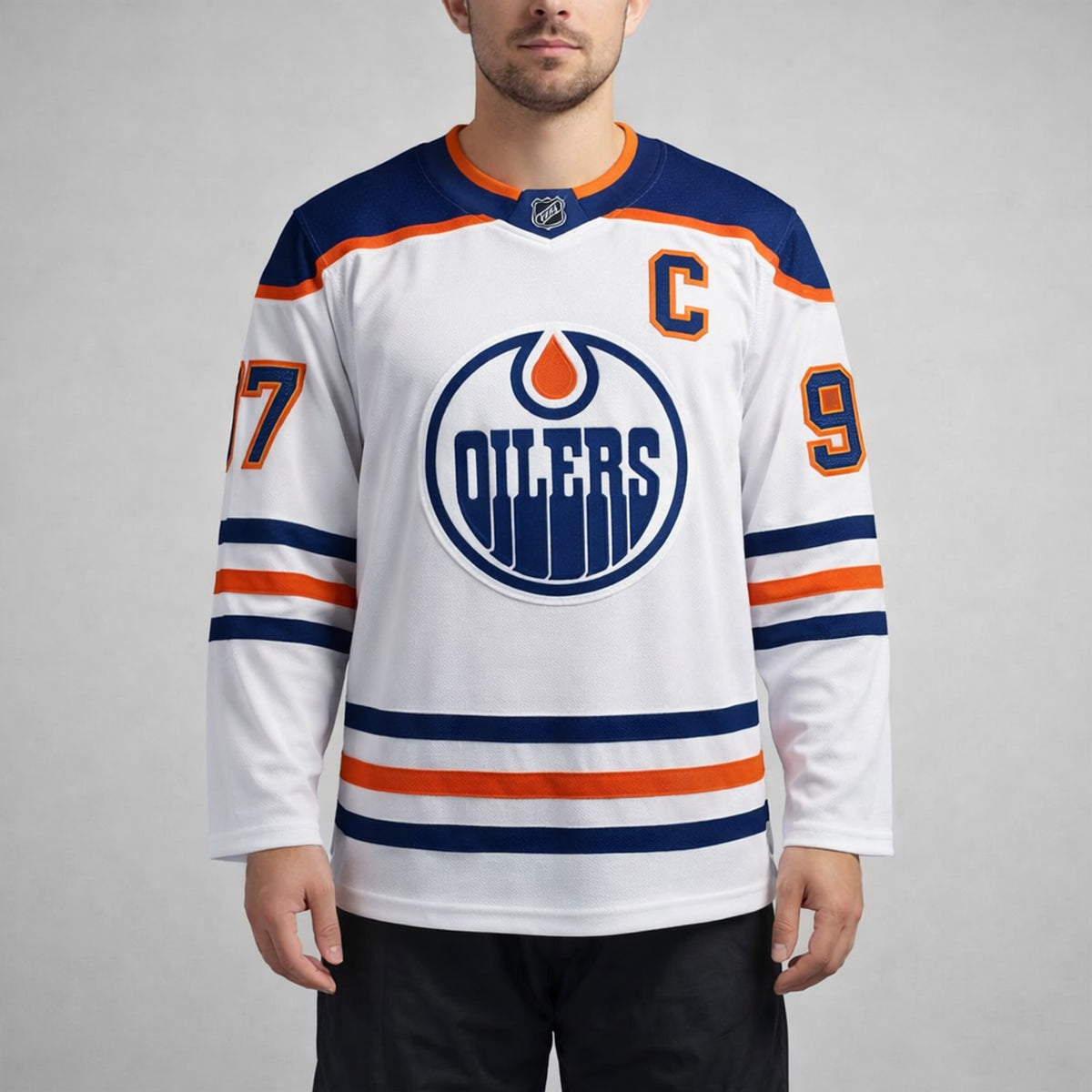 Edmonton Oilers Custom Hockey Jersey - 4