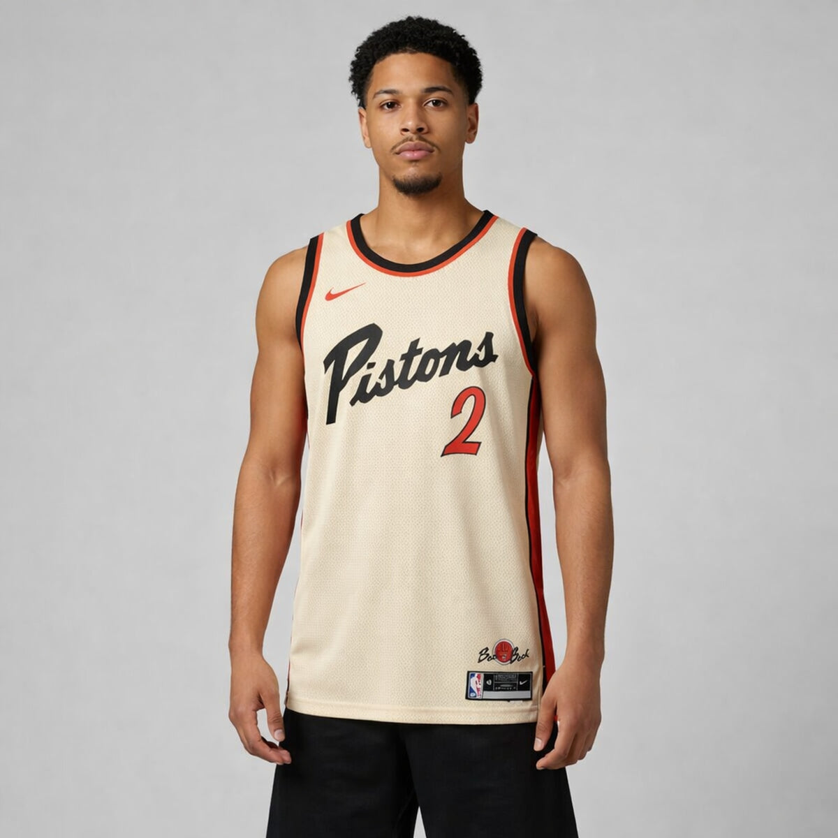 Cunningham 2 Pistons Basketball Jersey - 4
