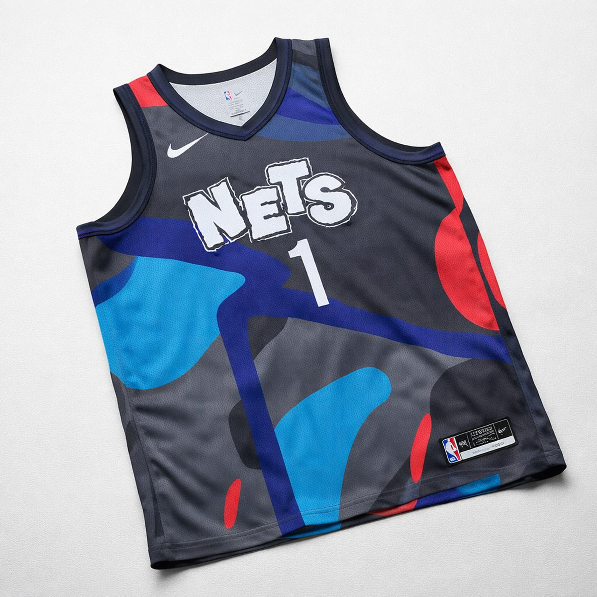 Bridges 1 Nets City Edition Basketball Jersey - 3