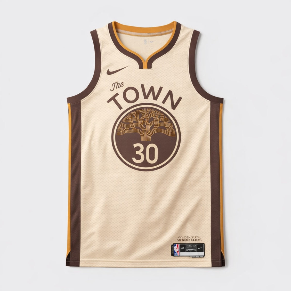 Curry 30 Warriors The Town Basketball Jersey - 1