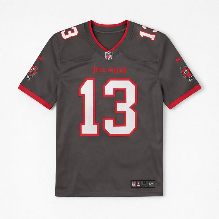 Evans 13 Tampa Bay Pewter Football Jersey