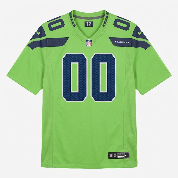 Neon Green Football Jersey – Custom Name and Number