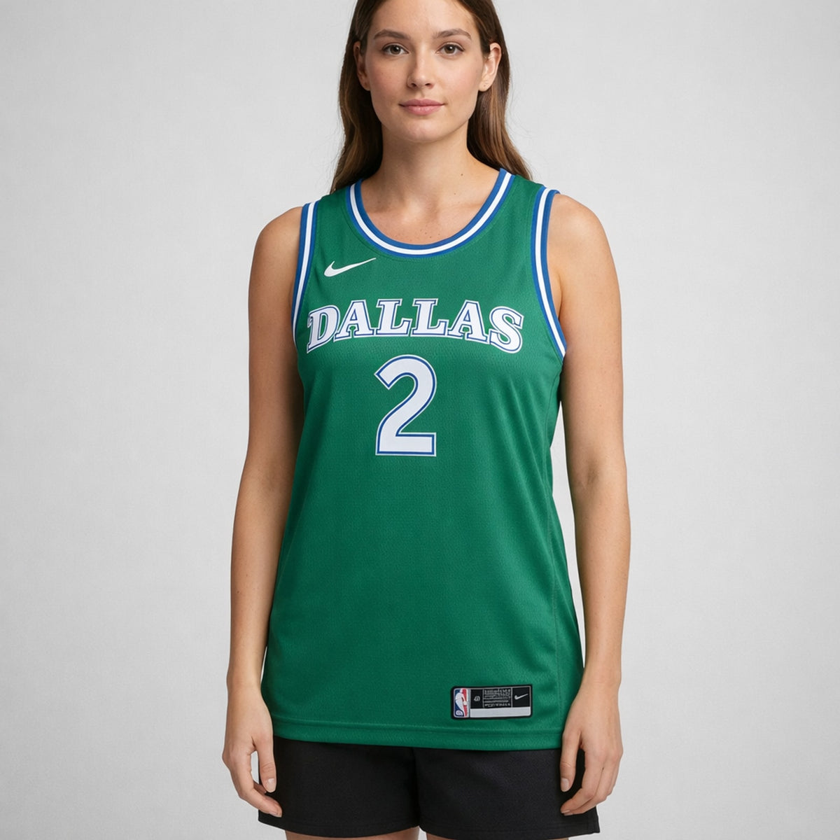 Irving 2 Dallas Basketball Jersey Green - 5