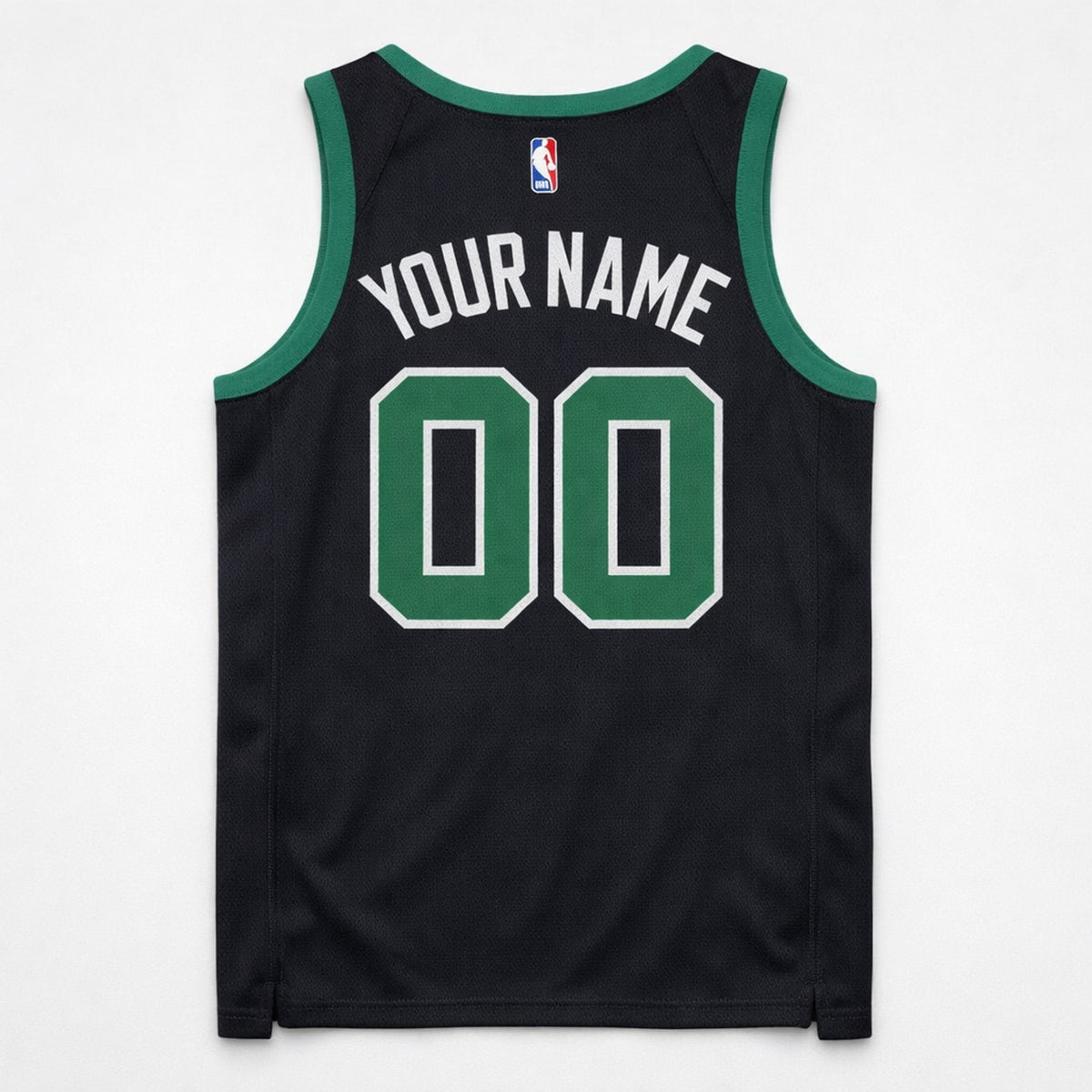 Celtics 00 Custom Basketball Jersey - 2