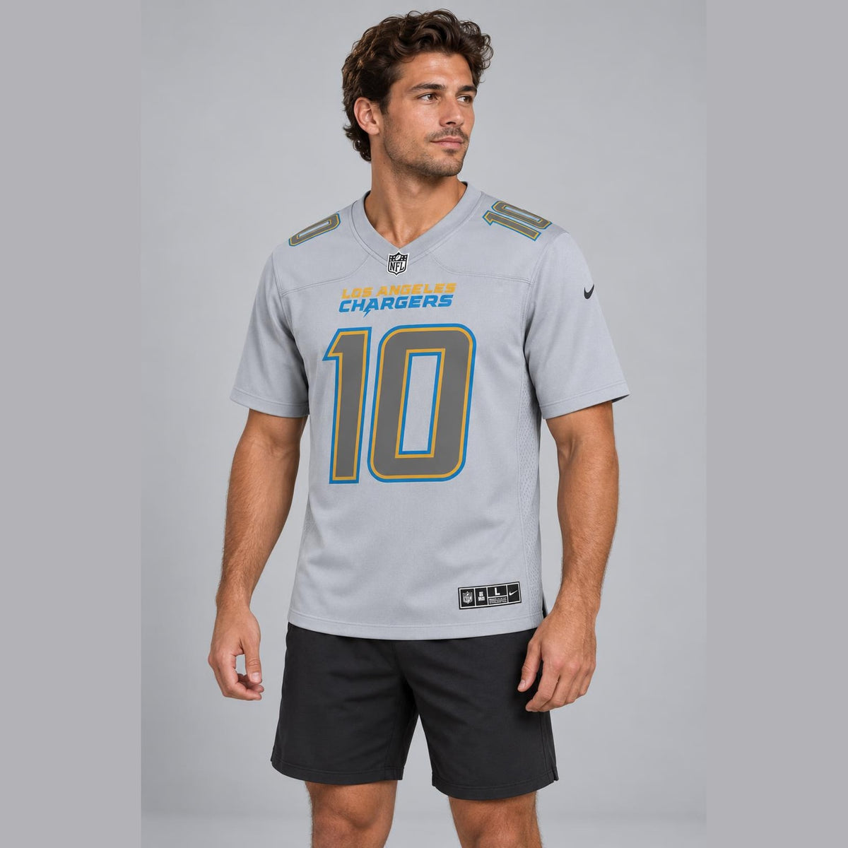 Herbert 10 Los Angeles Chargers Football Jersey - 4