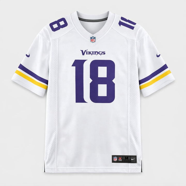 Jefferson 18 Vikings Football Jersey
